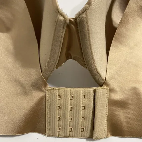 Secret Treasures Bra 42D Beige Light Lined Bonded Back Smoothing Sides NEW - Picture 7 of 10